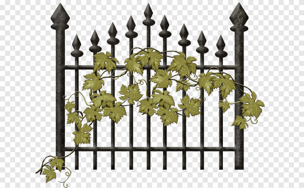 Кованый забор фотошоп