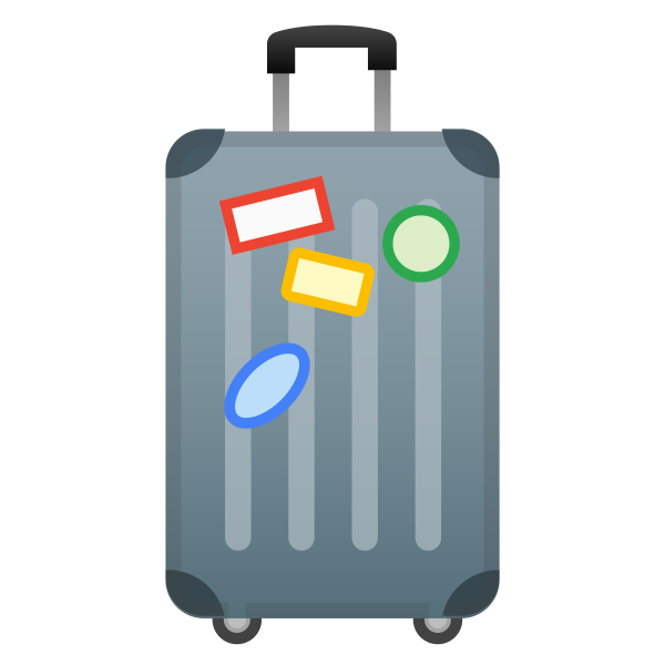 Смайлик с багажом