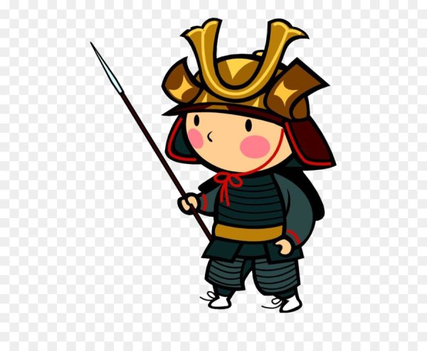 Самурай мультяшный