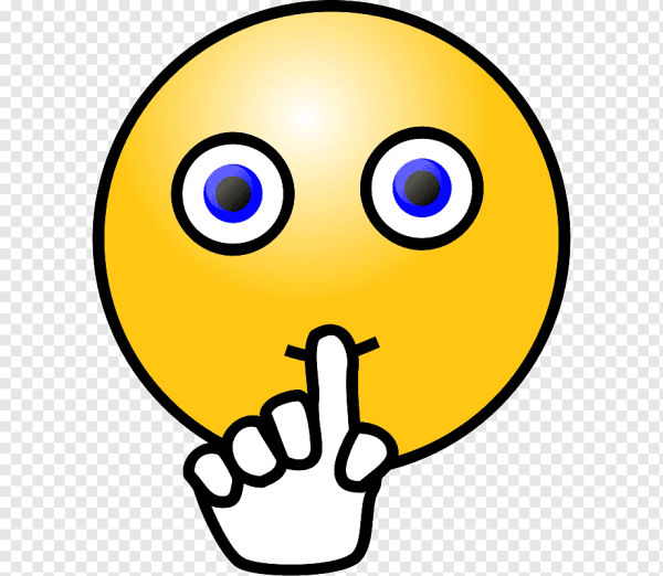 Смайлик тишина