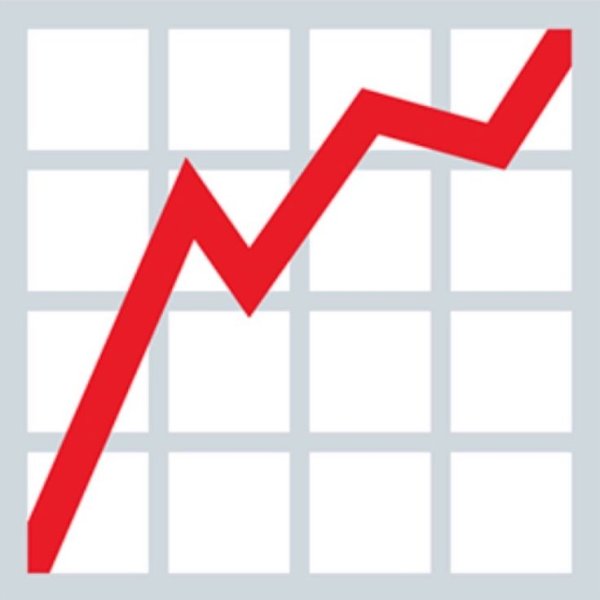 Эмодзи диаграмма роста