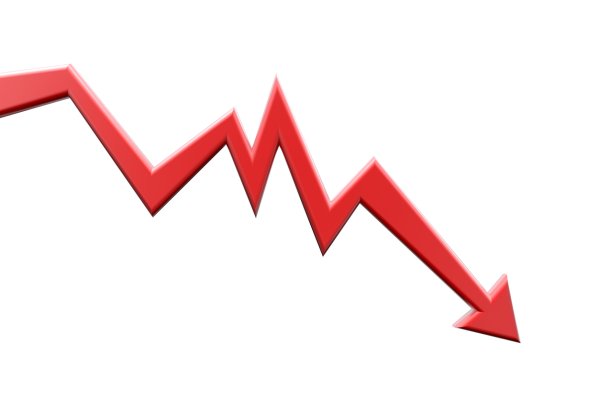 Стрелочка снижение