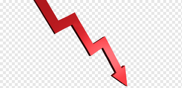 Графики стрелка вниз