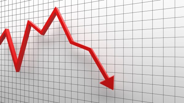 График стрелка вниз