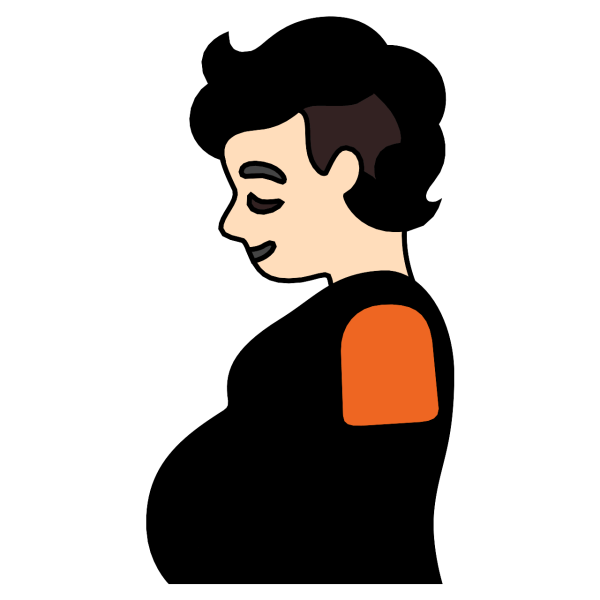 Обложка альбома беременные эмодзи