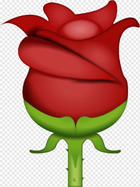 Эмодзи Розочка