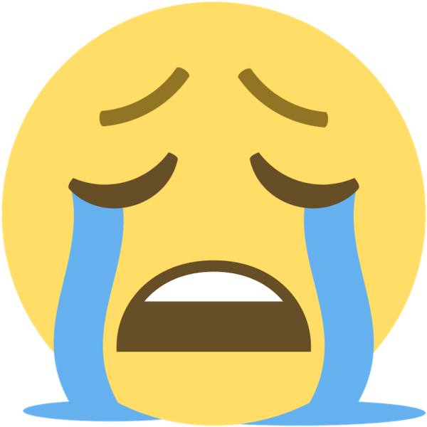 Эмодзи плачет