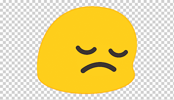 Расстроенный Emoji
