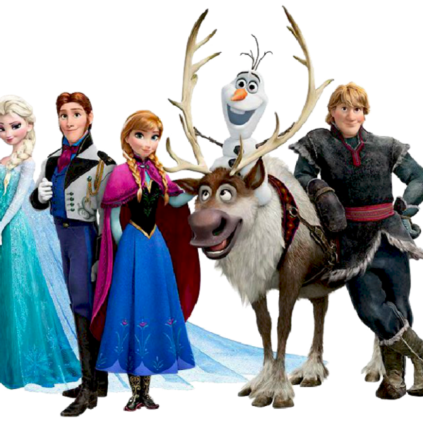 Анна и Кристофф Эльза и Ханс