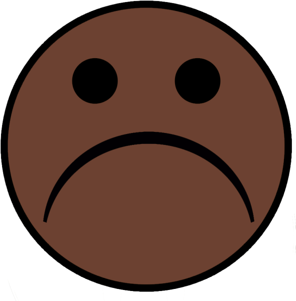 Смайлики коричневого цвета