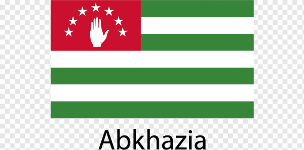 Флаг Абхазии вектор