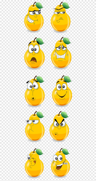 Смайлики овощи и фрукты