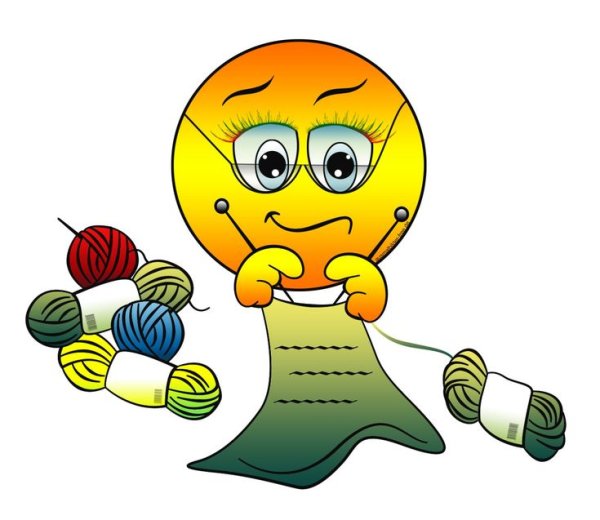 Смайлик рукодельница