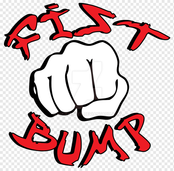 Удар кулаком рисунок