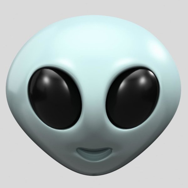 Смайлик гуманоид на айфоне