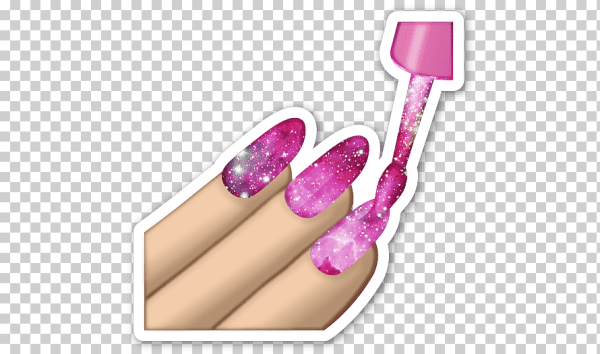 Ногти со смайликами