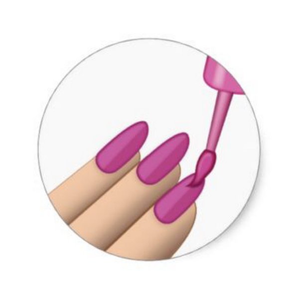 Ногти со смайликами