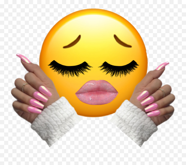 Эмодзи с ноготочками