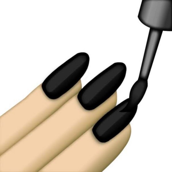 Ногти со смайликами