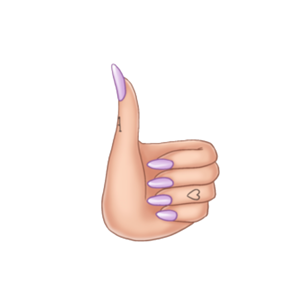 Эмодзи ноготочки