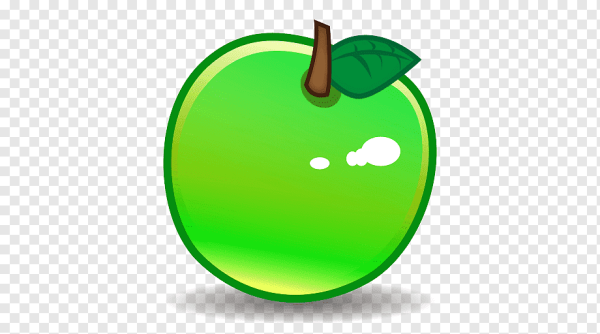 Смайлик яблоко