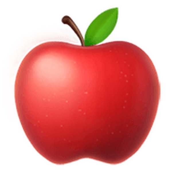Смайлик Apple яблоко
