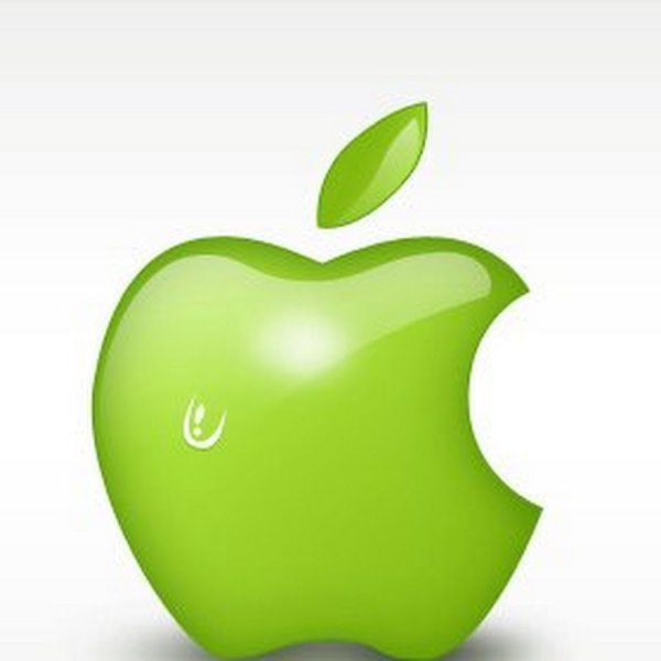 Логотип откусанное яблоко