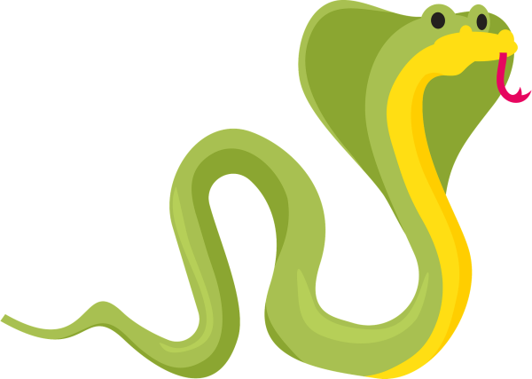 Змея Кобра вектор