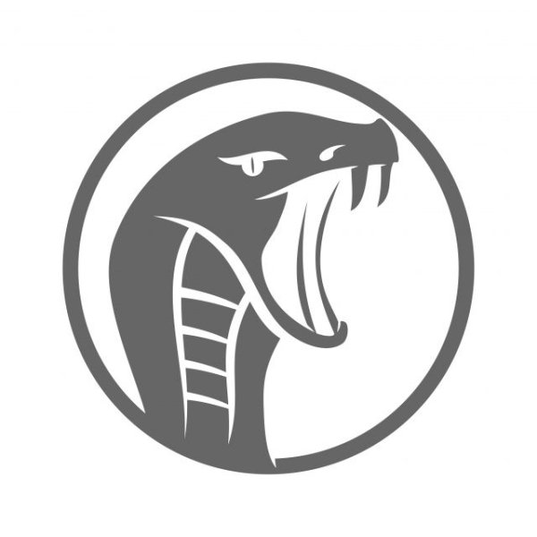 Кобра логотип вектор