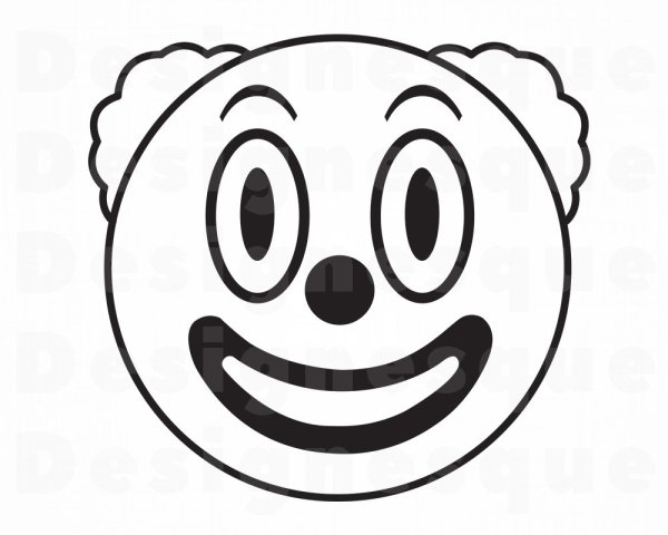 Морда клоуна