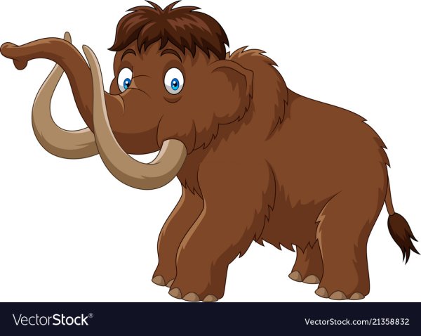 Мультяшные мамонты