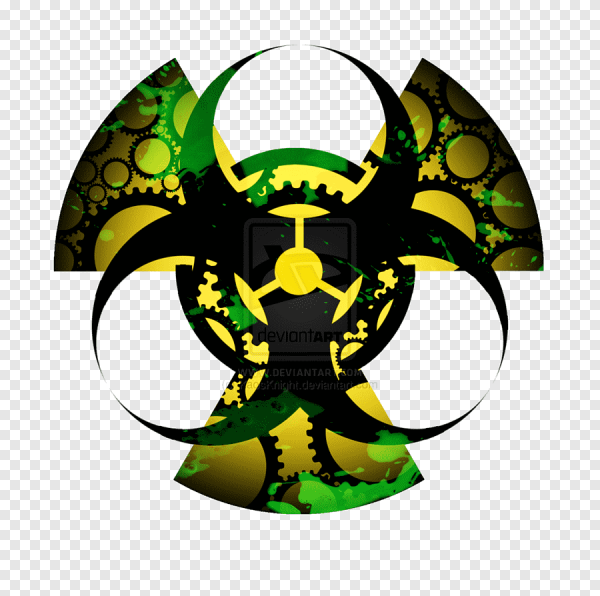 Сталкер значок радиационной опасности