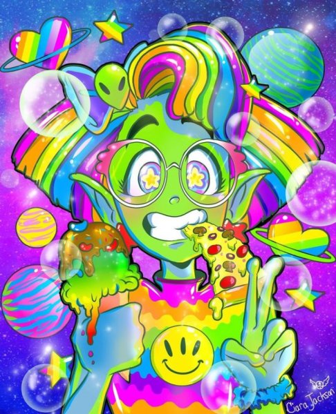 Психоделические арты