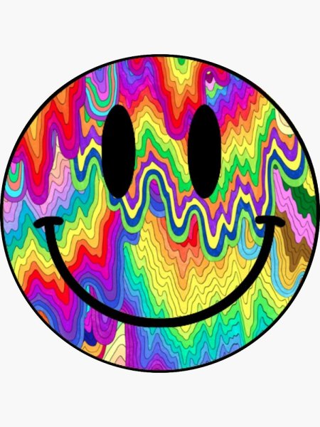 Наклейки в стиле хиппи