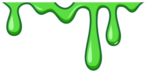 Слизь стекает