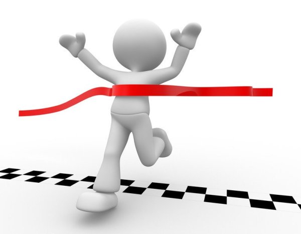 Достижение цели человечки