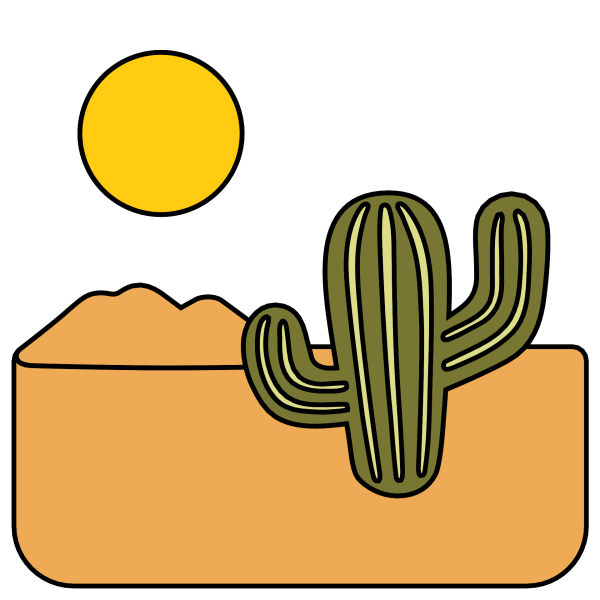 ЭМОДЖИ пустыня