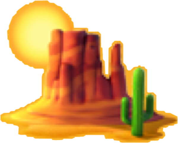 Эмодзи пустынный