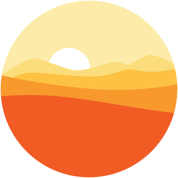 Пиктограмма пустыня