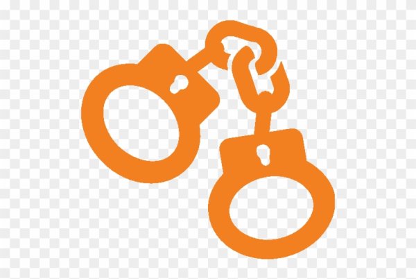 Стикер наручники ВК