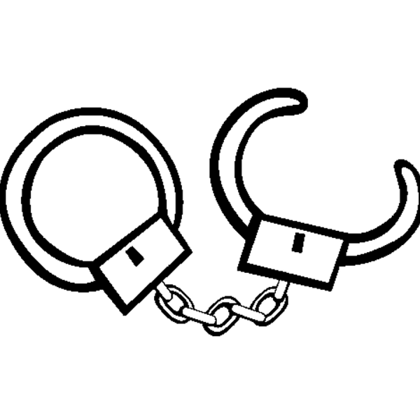 Наручники нарисованные