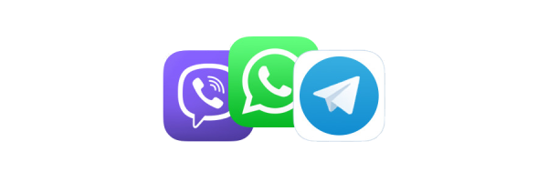 Значки ватсап вайбер телеграм