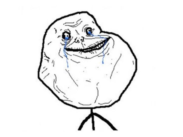 Мем лицо одиночество