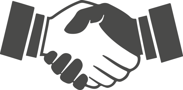 Рукопожатие без фона