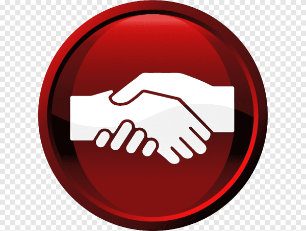 Пожатие рук иконка