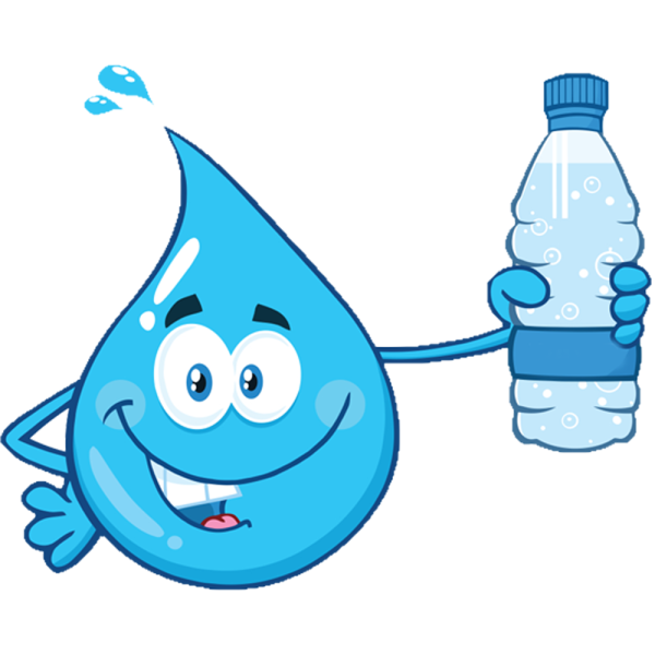 Стакан молока мультяшный