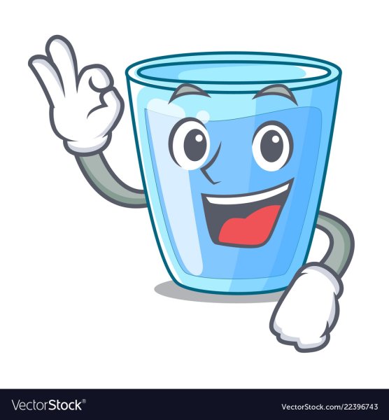 Бутыль воды с глазами