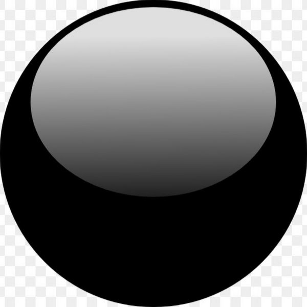 Белый смайлик на черном фоне