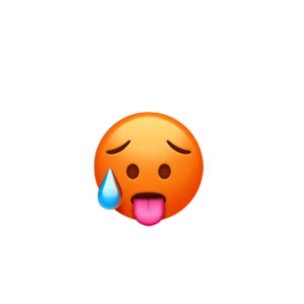 Горячий смайлик