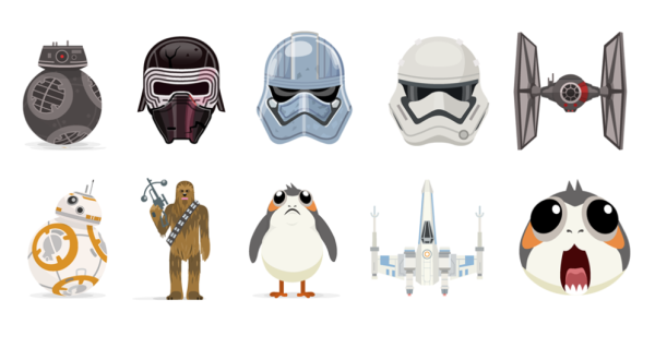 Эмодзи джедаи Звездные войны